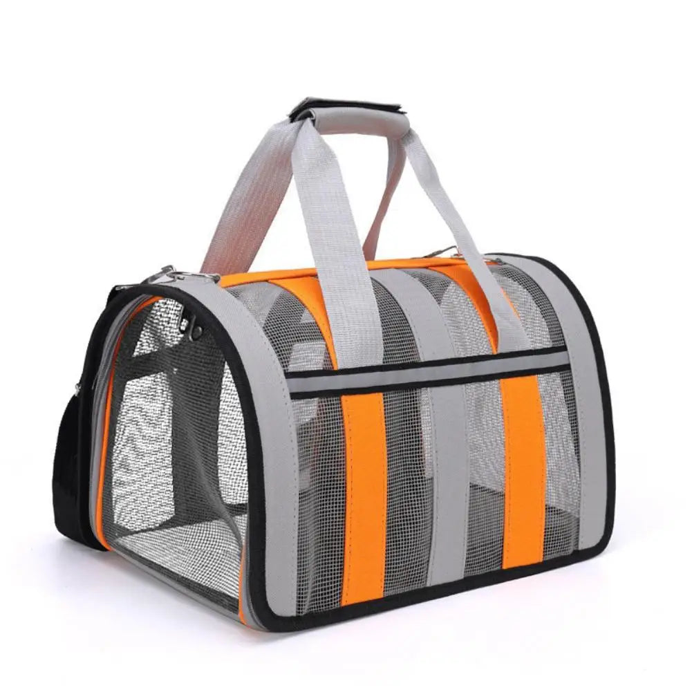 Dog Carrier Bag Soft Side Backpack Cat Pet Carriers Dog Travel Bags Airline Approved Transport For Small Dogs Cats Outgoing