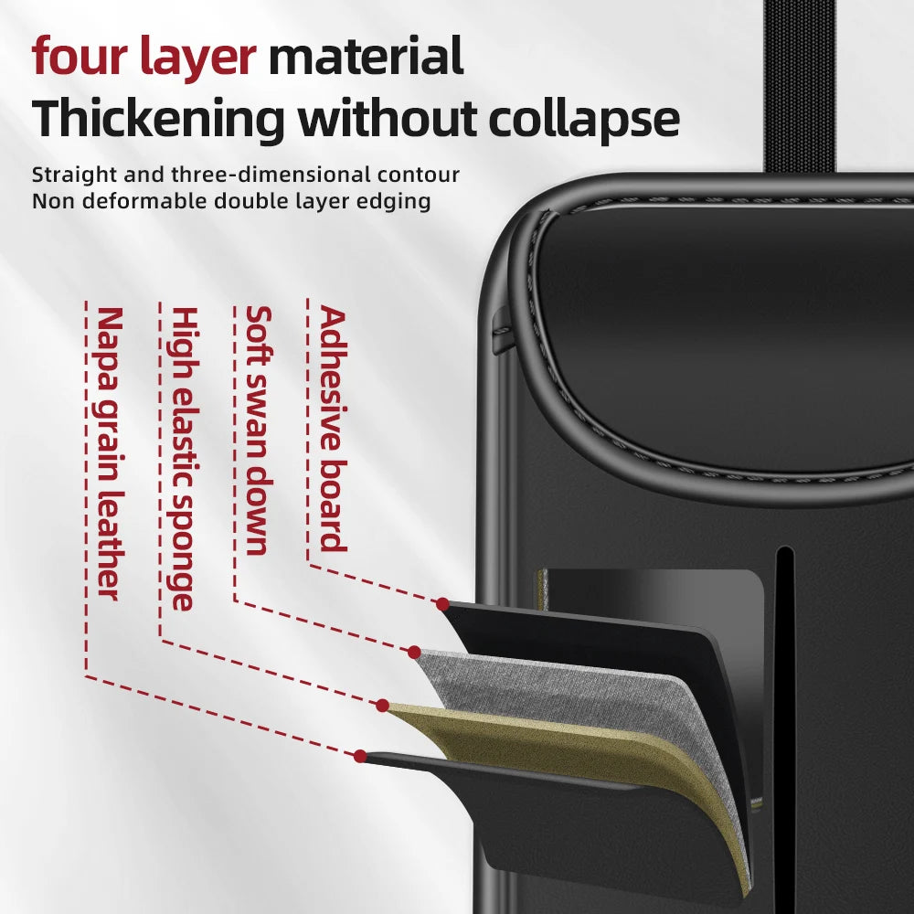 2025 New Car Seat Back Storage Organizer Bag Universal Multifunction Storage Box Stowing Tidying Pocket Auto Styling Nappa