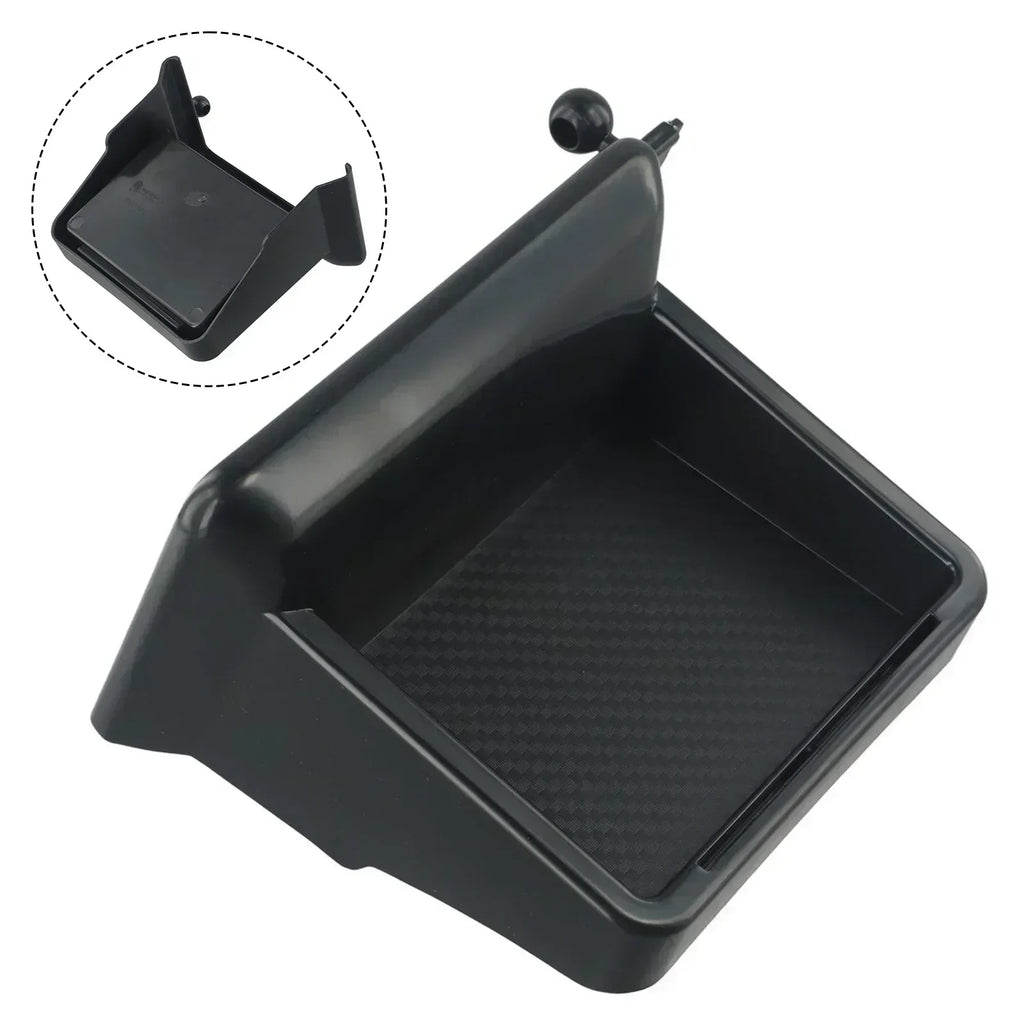 For Ford Explorer 2020-2024 Car Navigation Screen Rear Storage Box Holder Tray Auto Automobiles Interior Accessories
