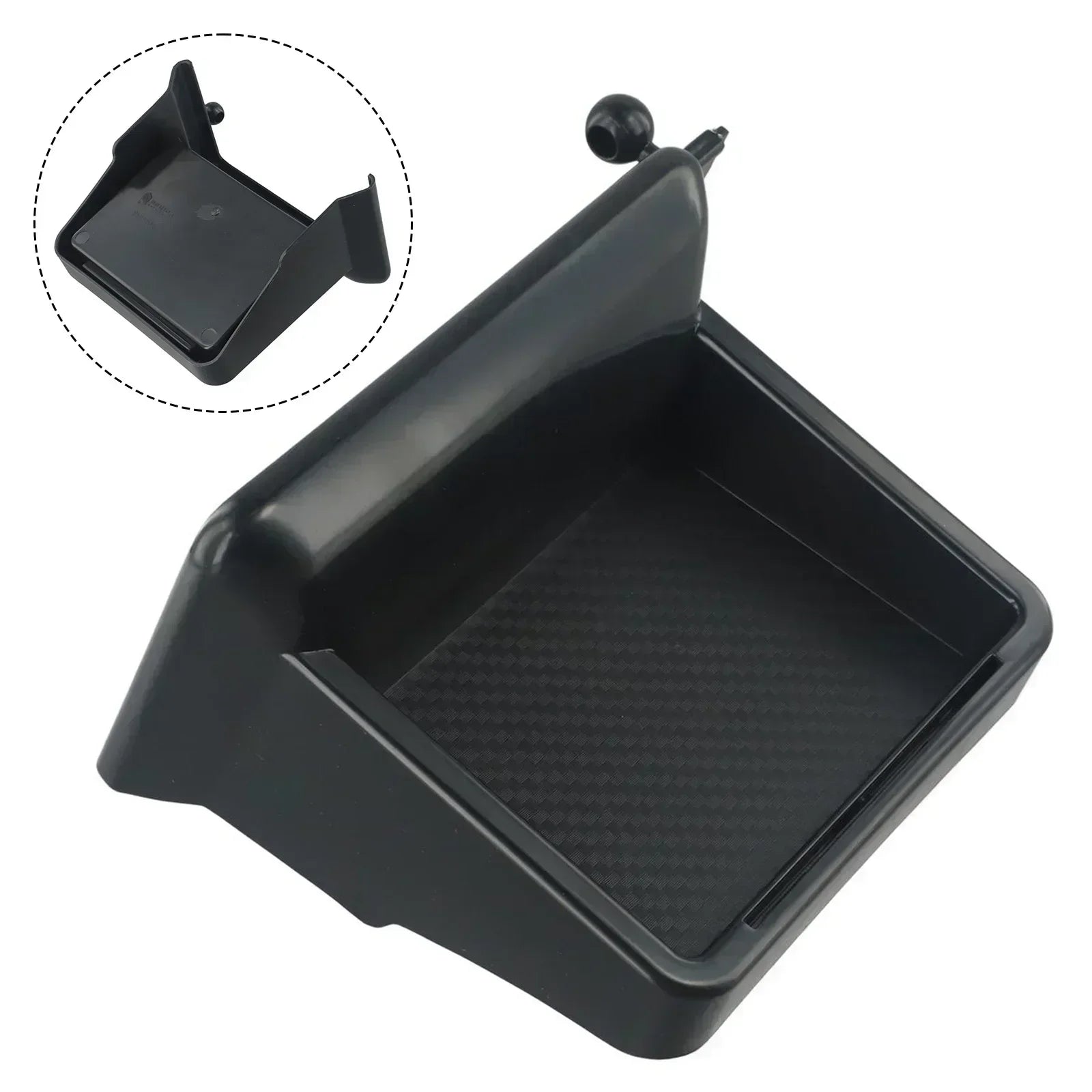 For Ford Explorer 2020-2024 Car Navigation Screen Rear Storage Box Holder Tray Auto Automobiles Interior Accessories