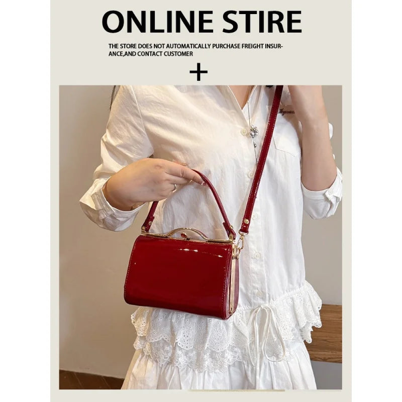 New textured leather evening and stylish crossbody shoulder bag for women