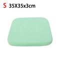 4cm Thick Seat Cushion Ultra Soft Breathable Office Chair Pad Anti-Slip Rebound Car Seat Pad
