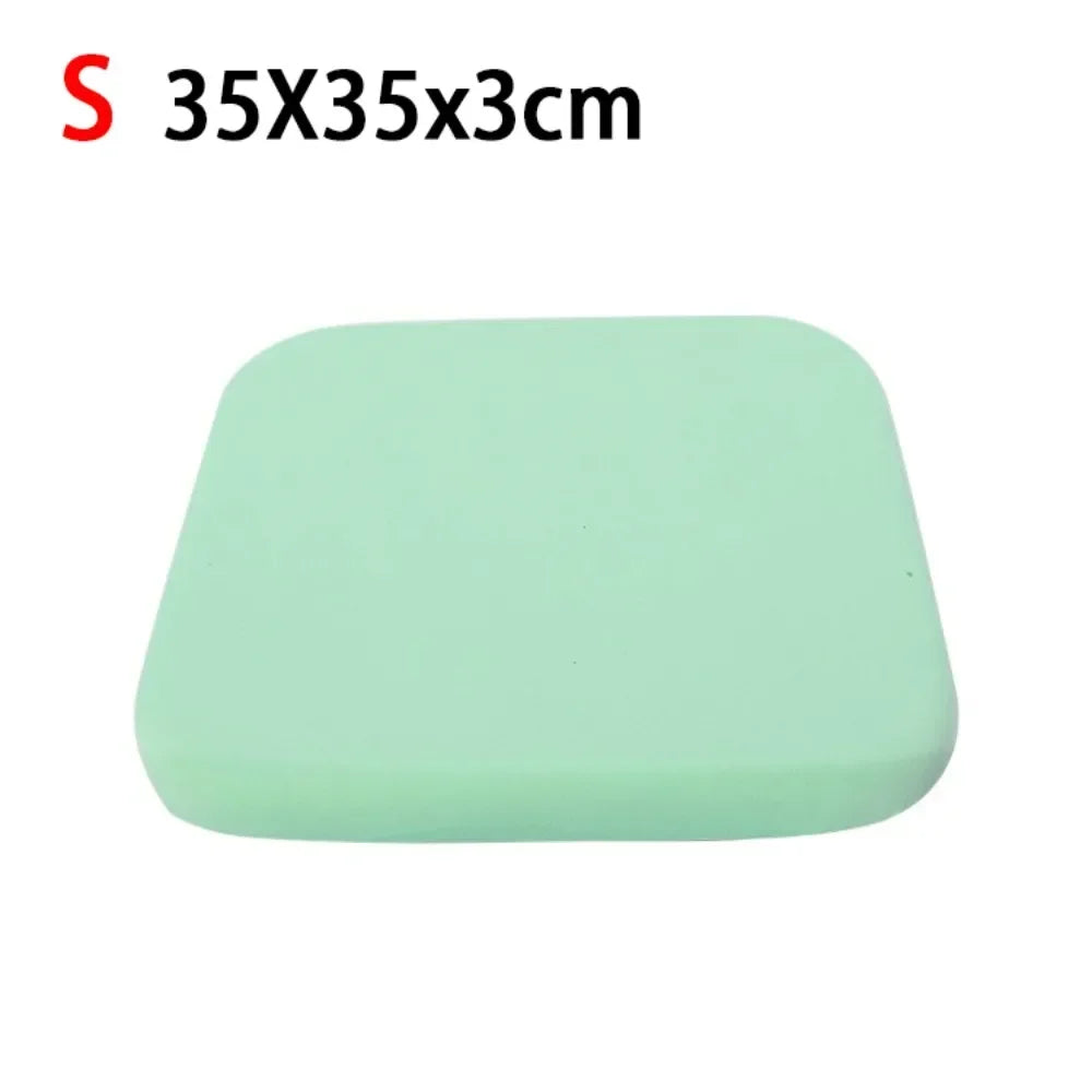 4cm Thick Seat Cushion Ultra Soft Breathable Office Chair Pad Anti-Slip Rebound Car Seat Pad
