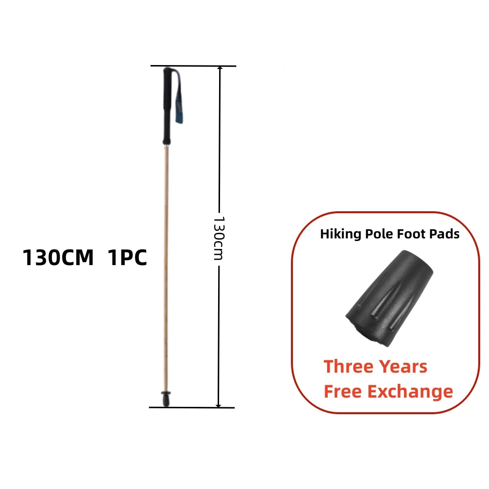 110g Ultra Light Weight Hiking Sticks Retractable Trekking Poles Folding Carbon Fiber Hiking Poles Walking Sticks Trekking Stick