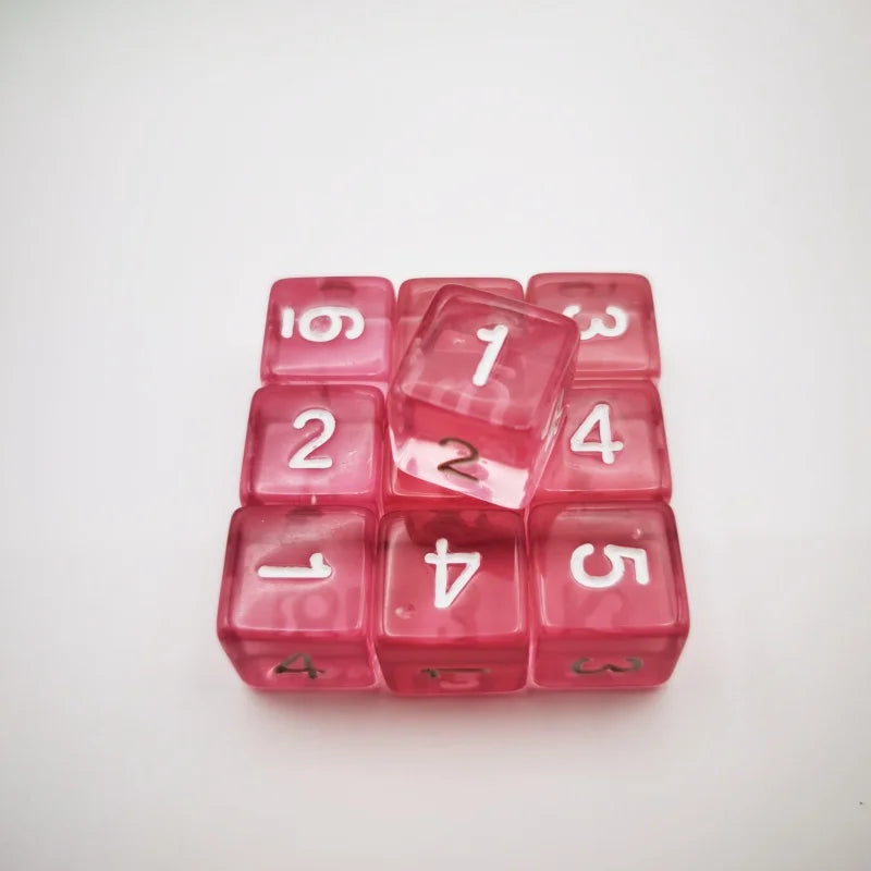 D6 DND  Dice Role 6 Faces Dice Games Set for Dungeons and Dragons RPG MTG Role Playing Table Games