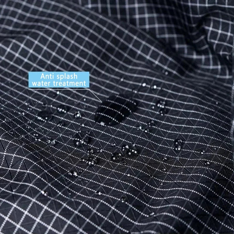 Dyneema Nylon Grid Fabric High Strength Waterproof Cut Resistant PU Coated Material for Outdoor Backpack DIY 100x150cm
