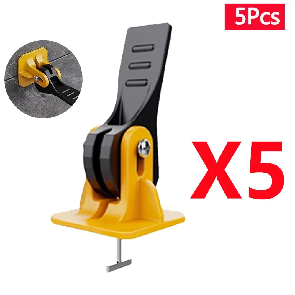 5-450pcs Floor Tile Leveling System Clips Construction Tools Tile Leveler Adjuster Locator Spacers Set for Porcelain Tile Wall