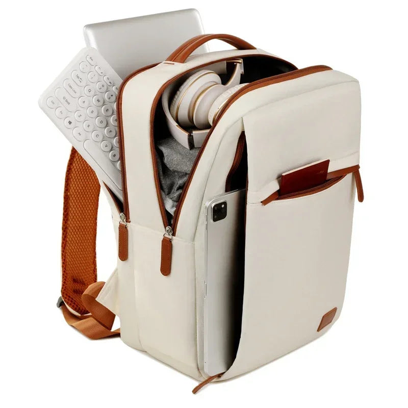 Fashion 15.6-Inch Laptop Business Backpack Classic Men Backpack Women Large Capacity Travel Laptop Backpacks Student School Bag