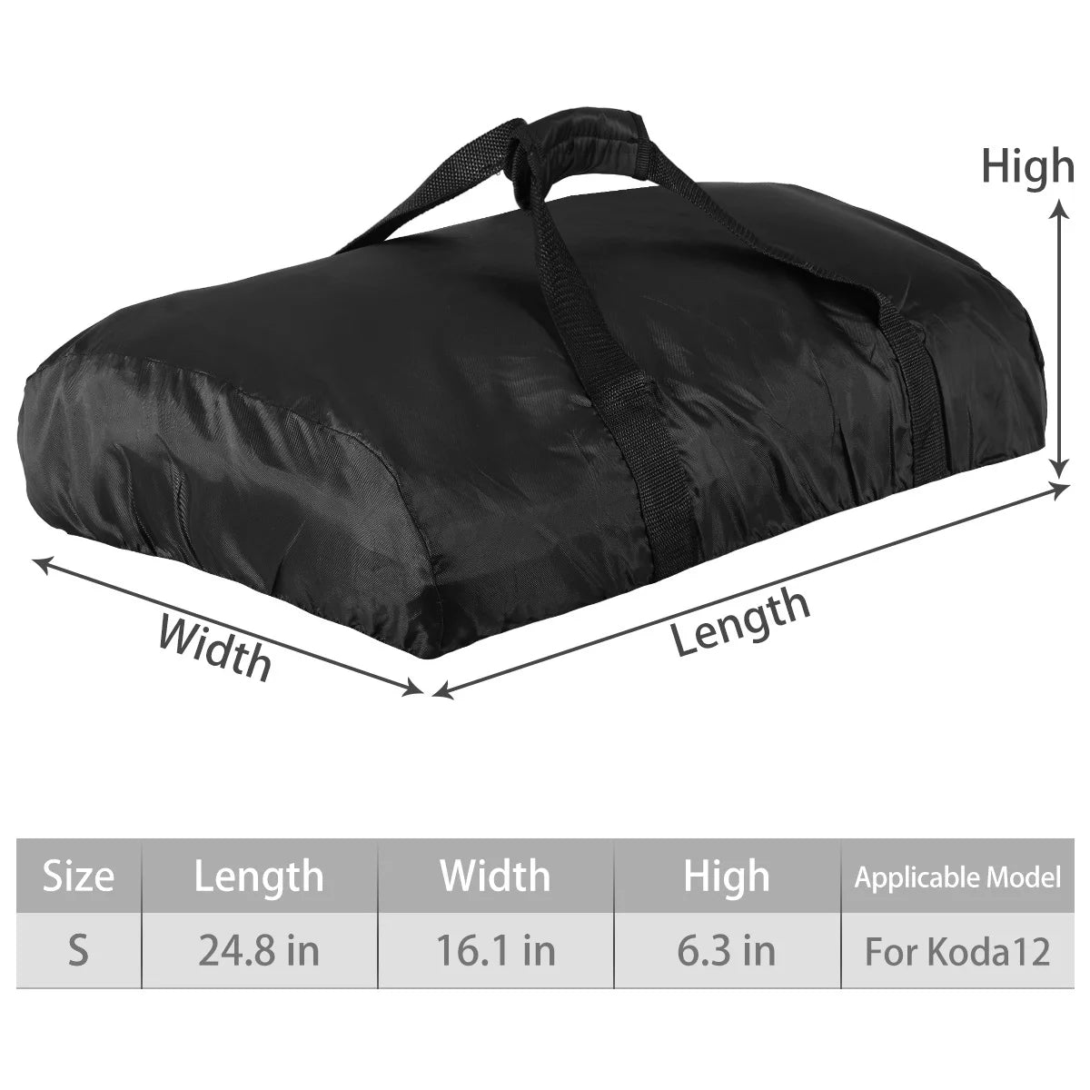 BBQ Grill Dust Bag Pizza Oven Cover Bakingware Storage Bag for Home Kitchen Outdoor Camping Picnic Oxford Fabric Waterproof Case