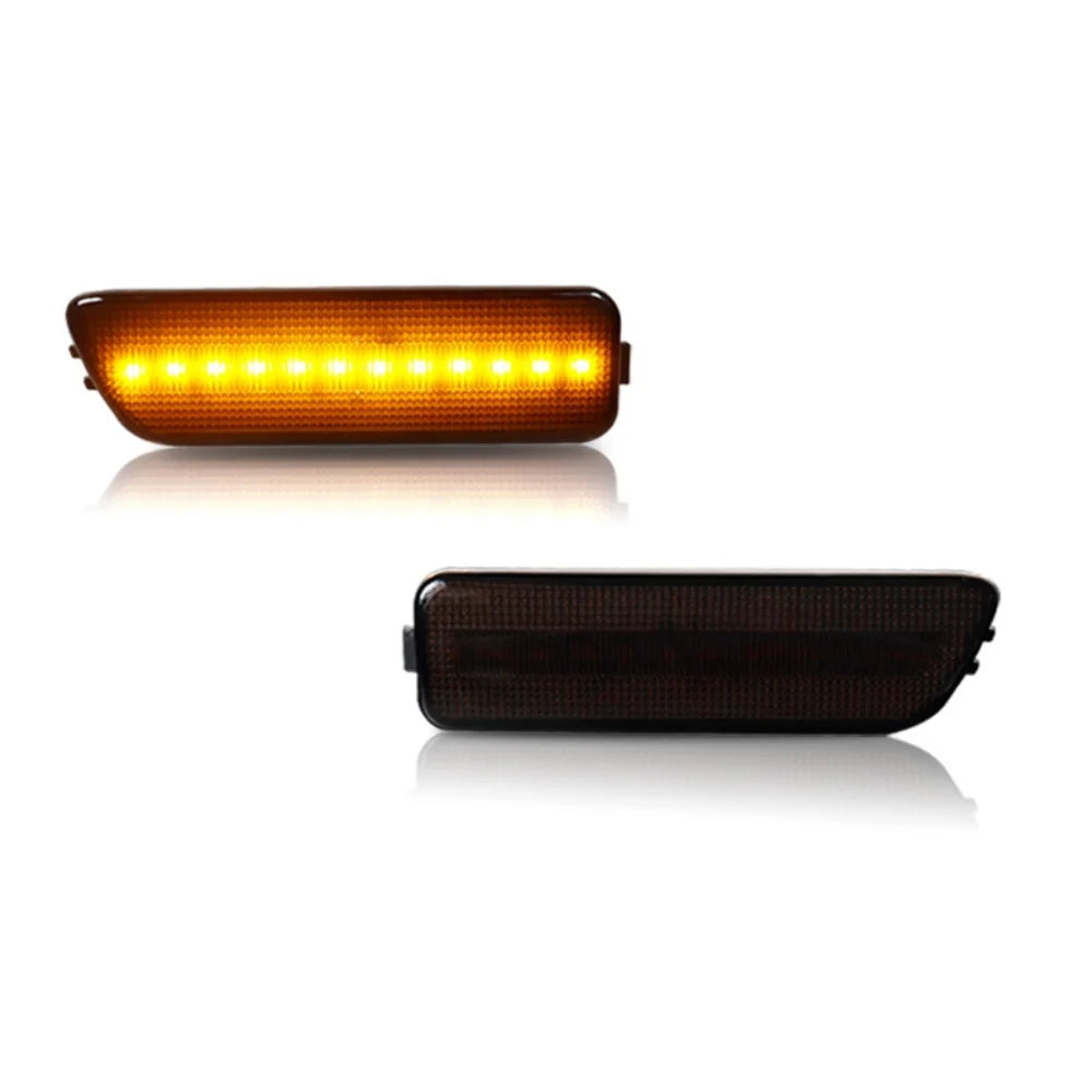 For VW Volkswagen MK4 Golf GTI R32 Jetta Cabrio Car LED Front Fender Side Marker Lights Turn Signal Lights Parking Lights 12V