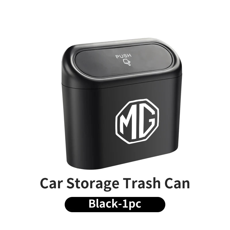 Car Door Trash Can Garbage Case Waste Tools Storage Box Accessories For Morris Garages MG 3 5 6 7 HS ZS GS Hector TF GT ZR RX5