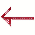 45/90 Degree Center Finder Woodworking Square Right Angle Line Gauge Aluminum Center Scribe Carpenter Ruler Wood Measuring Tool