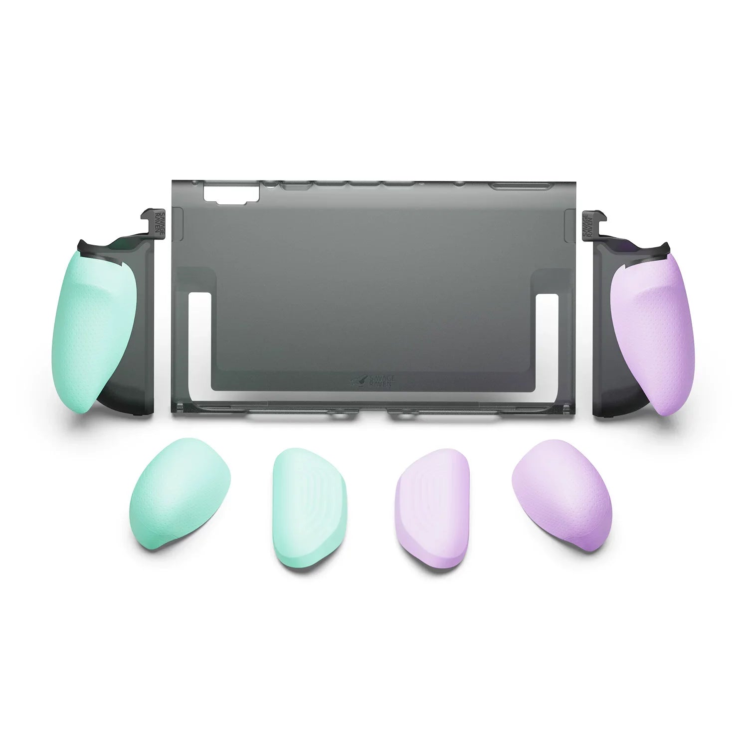 Savage Raven by Skull & Co. FissionGrip Dockable Revolutionary Split Protective Case for Nintendo Switch 2