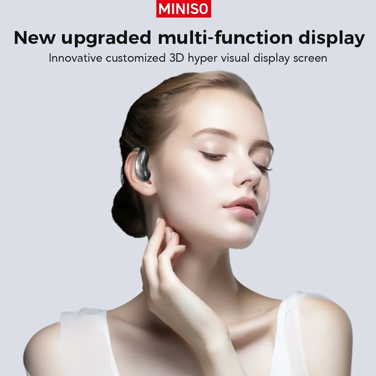 [Intelligent Touchscreen Earbuds]MINISO MS188 Bluetooth Earphones AI Translation Earbuds Wireless Headphones with Mic