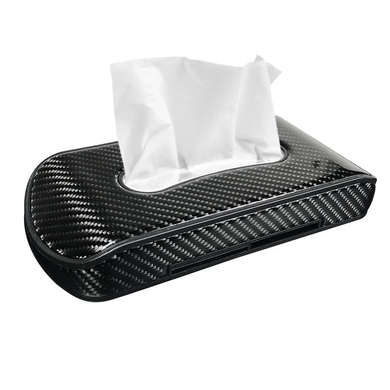 For Lotus Exclusive Carbon Fiber Car Tissue Box Holder – Premium Interior Accessory for Eletre/Emeya/Evija