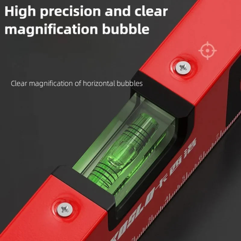 30/40/50cm Electronic Digital Display Level Ruler Magnetic Angle Meter Aluminum Alloy Level Protractor Inclinometer 90 Degree