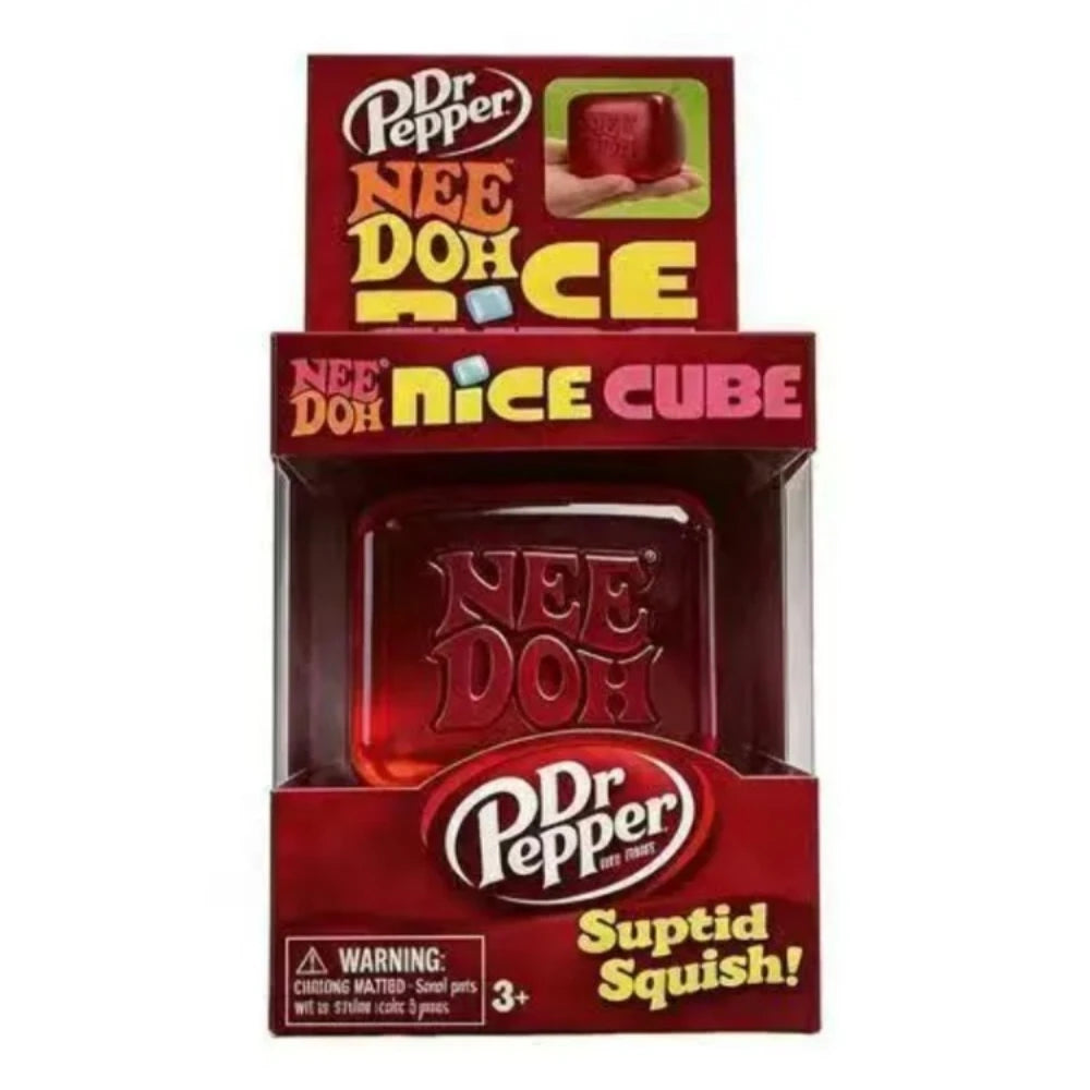New Nee Doh Nice Cube Sensory Soft Soothing Stress Toy Soft Squeeze Fidget Office Anxiety Relieving Toy