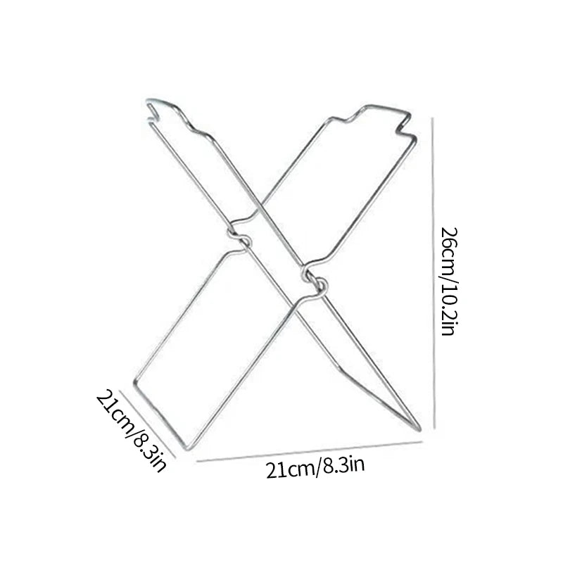Foldable Trash Bag Holder Camping Supplies Outdoor Picnic Trash Can Camping Shelf Kitchen Trash Organizer Rack캠핑용품
