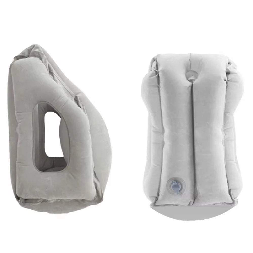 Inflatable Travel Pillow Office Nap Pillow  Airplane Flight Outdoor Sleeping Bag Train Pillow Sleepf Portable Cushion Neck Pillo