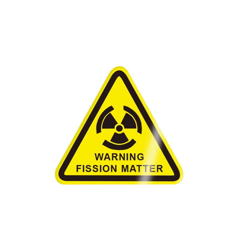 10Pcs 50X50Mm Safety Warning Signs, Workshop Production Safety Warning Signs, Hazard Warning Signs