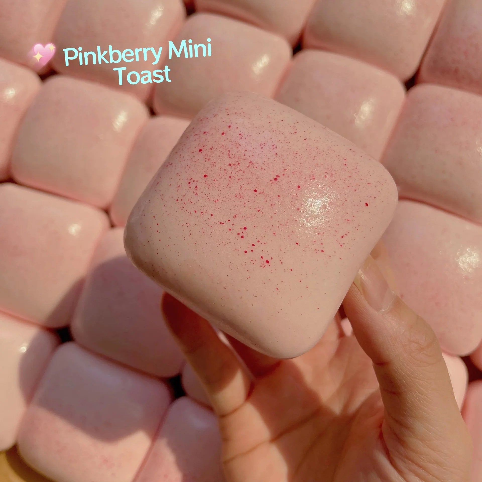 1PC Mini Toast Slow Rising Squishy Anxiety Relief Decompression Toys Sensory Calming Toys Travel Fidget Christmas Gifts