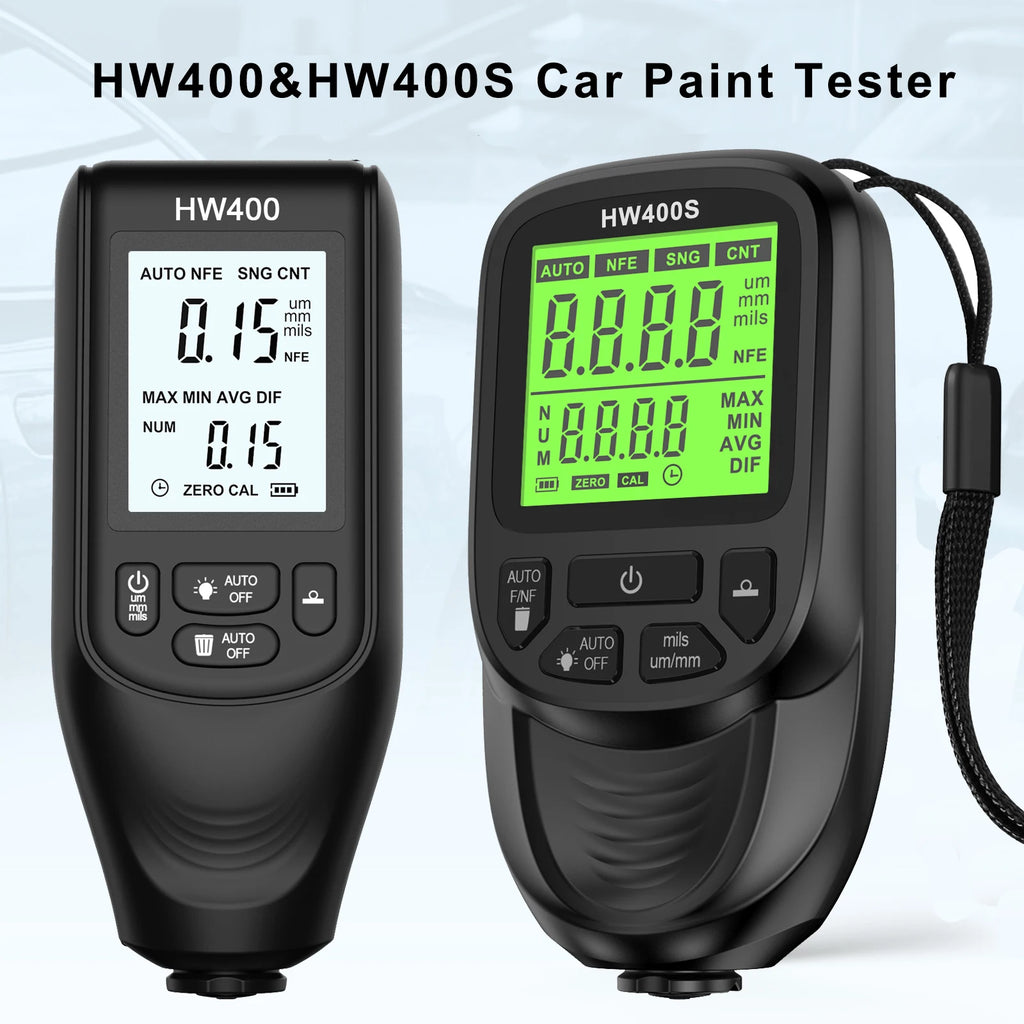 2025New Car Paint Thickness Tester Auto Film Coating Thickness Gauge Meter Manual Paint Tool Coating Test Accessories for Fe/NFE