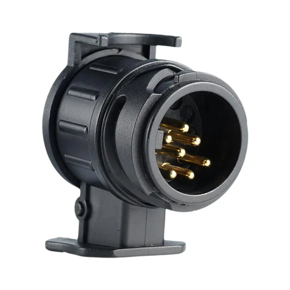 European 13 to 7 Pin Trailer Adapter Connector Plug Convert Mini Towing Socket Wiring Harness Truck RV Parts Dropshipping