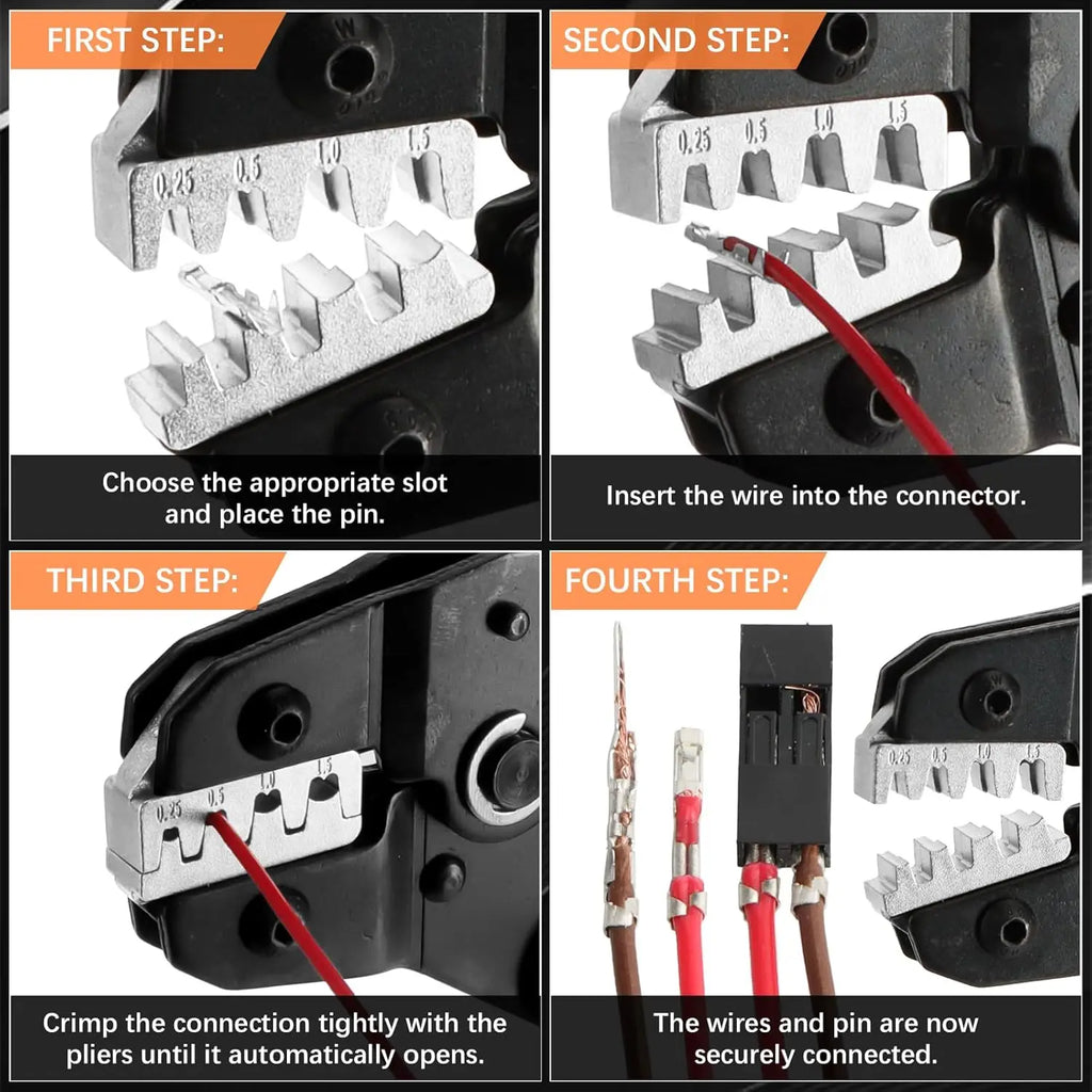 460/1550PCS Micro JST-XH Dupont Wire Connector Kit 2.54mm 2/3/4/5/6Pin Male/Female Pin Header Cable Jumper Housing Adapter