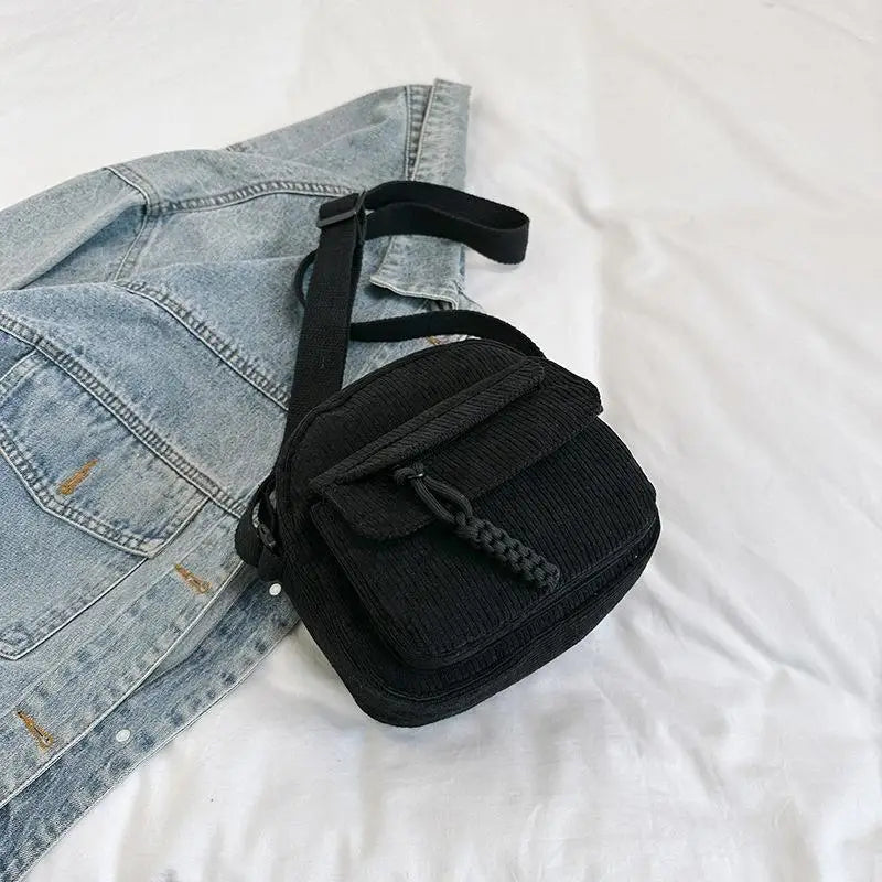 Women Casual Crossbody Bag Zipper Closure Adjustable Shoulder Strap Large Capacity Multi Pockets Daily Messenger Bag