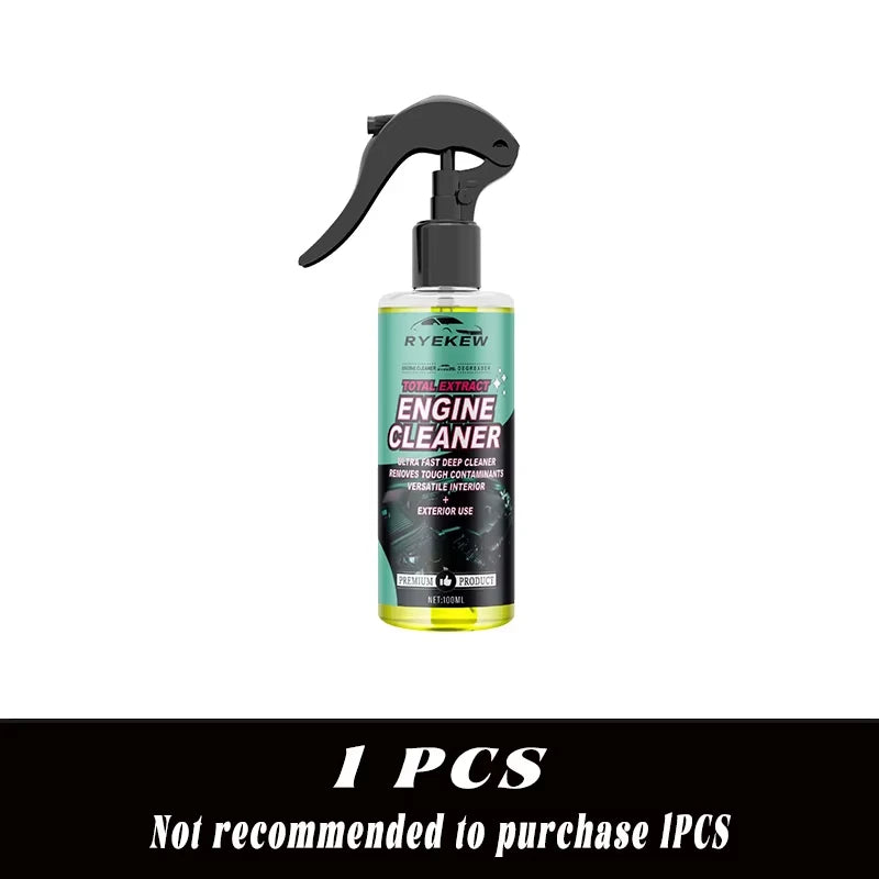 Engine Bay Cleaner Spray for Car Engine Maintenance, Oil Stain Cleaning and Surface Care Detailer