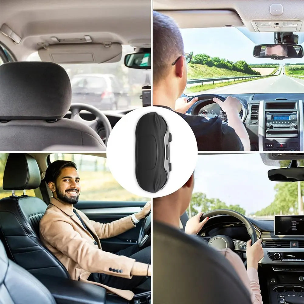 Car Styling Car Sunglasses Holder Car Glasses Box Portable Car Driving Glasses Holder Eyeglass Case Sun Visor Car Lenses Holder
