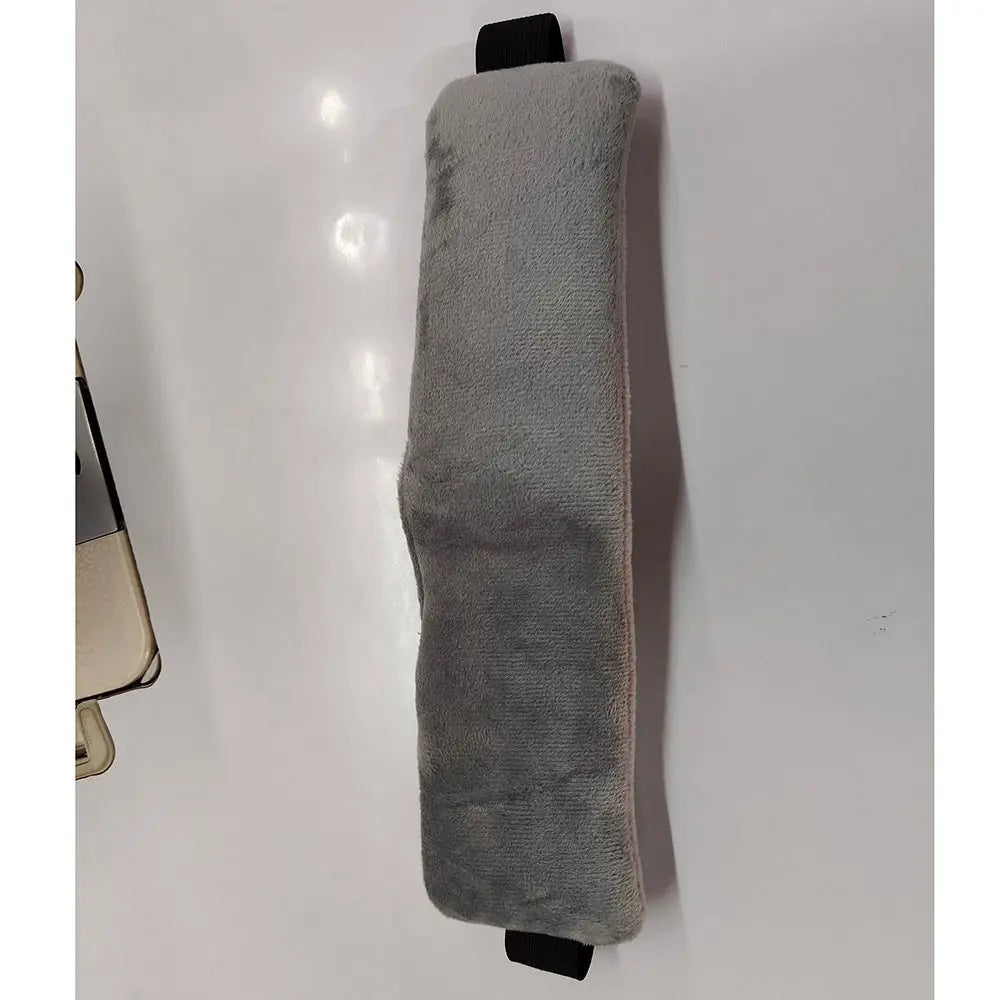 Adjustable Buckles Airplane Travel Pillow Comfortable Upright Sleeping Head Support Strap Soft Portable Neck Support Band Office