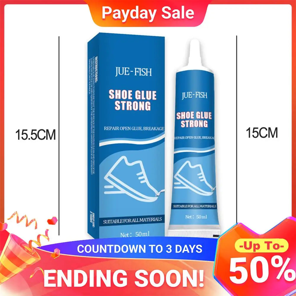 Strong Worn Shoes Glue Sole Adhesive Shoemaker Sneakers Boot Mending Liquid Tool Professional Instant Repair Glue