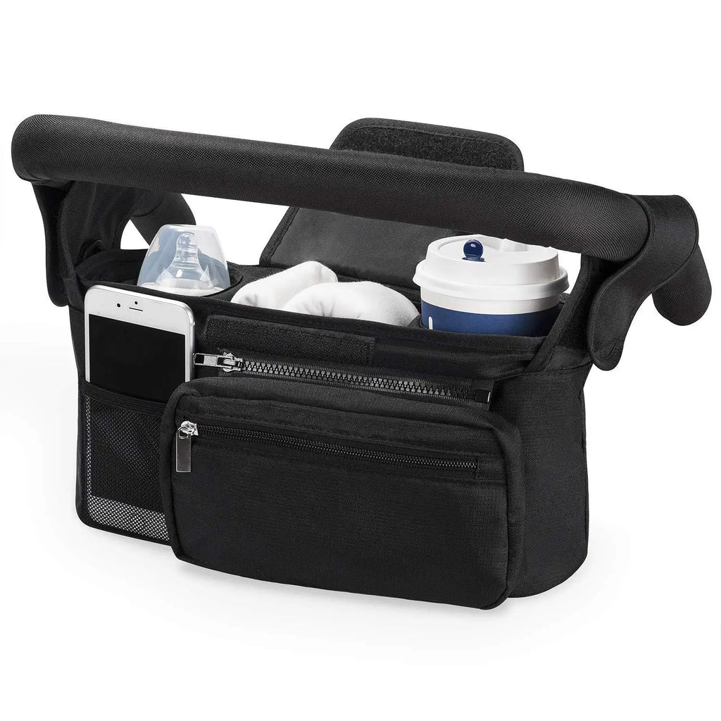 Baby Stroller Storage Baby Travel Hanging Bag Mummy Shoulder Bag Phone Bottle Holder Pram Diaper Bag Baby Stroller Accessories