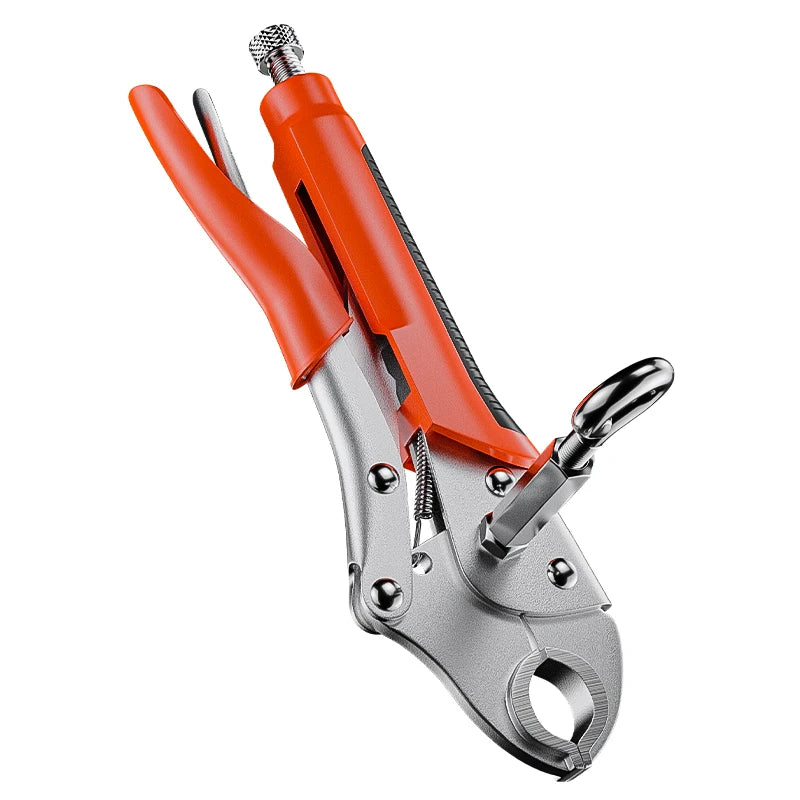 HILIXUN Remove the tong water separator, remove the geothermal pipe, clean the heating special pliers wrench tool