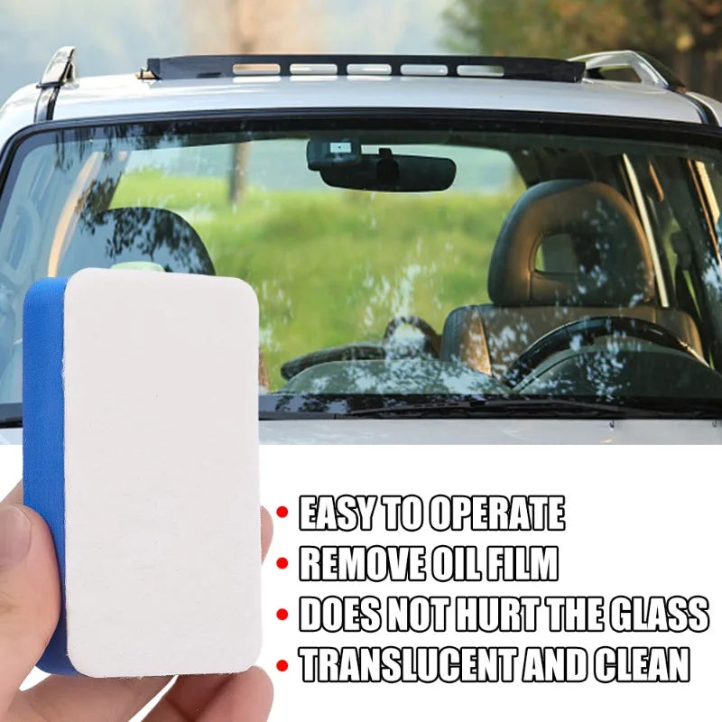 Felt Cloth Sponge Auto Windshield Cleaning Sponge Wiper Polishing Sponge Brush Glass Cleaning Countertop Degreaser Dust Remover