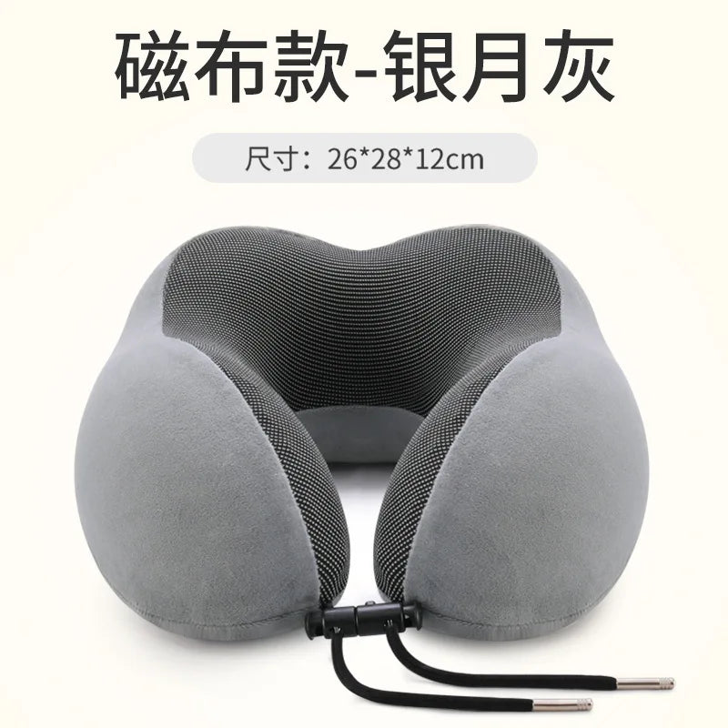 U Shaped Memory Foam Neck Pillows Soft Travel Pillow Massage Neck Pillow Sleeping Airplane Pillow Cervical Healthcare Bedding