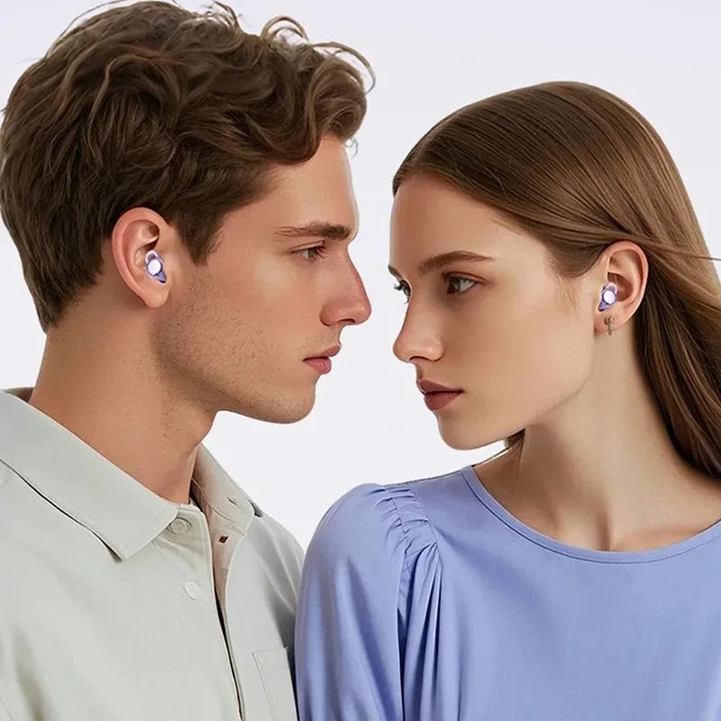 Wireless Bluetooth 5.4 Earbuds with ENC Noise Eduction Sleeping Ear Clip Lightweight Headphones Stereo Sound For Music
