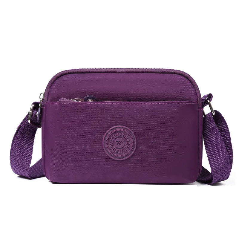 Luxury Bag Women Oxford Crossbody Bag Large Capacity Multi Pocket Wear Resistant Female Shoulder Bag Wallet for Women Men