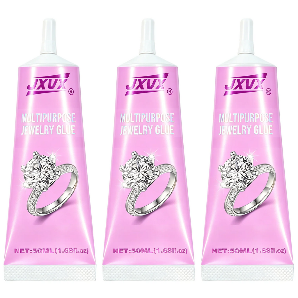 Jewelry Glue B7000 Production and Restoration-for bonding gem Pearls Earrings Rings Rhinestones Strong Waterproof Clear Adhesive 50ML（1.68fl oz）