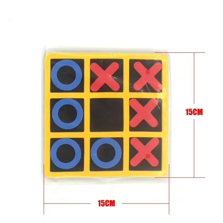 Parent-Child Interaction Leisure Board Game OX Chess Funny Developing Intelligent Educational Toys Puzzles Game Kids Gift