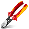 Deli 6/10 Inch VDE Insulated Cable Cutter 1000V Electrician Wire Stripper Pliers Multifunctional Industrial Tools Cable Shear