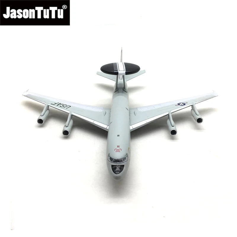JASON TUTU 1/200 scale American Boeing E-3 Sentry AWACS aircraft airplane models adult children toys for display show
