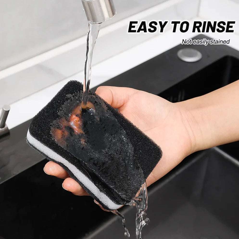 10/20/50Pcs 3-Layer Car Wash Sponges with Dual-Sided Design Soft Microfiber Auto Detail Cleaning Sponge Pad Absorbent Scrub Tool