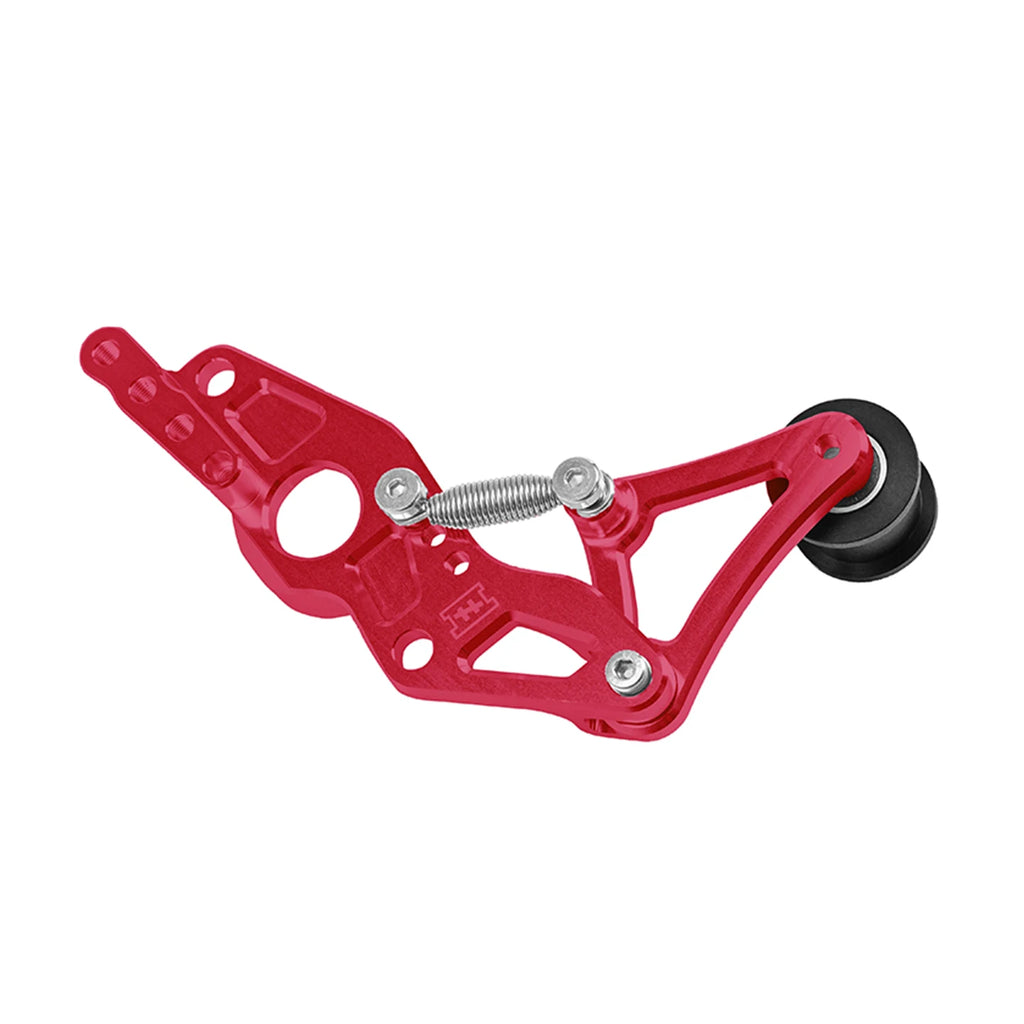 Black3 Aluminum Chain Tensioner for 2009-later Touring Motorcycle Road Glide Street Glide Front Wheel Chain Adjuster Guide