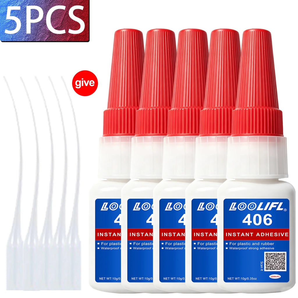 Multi-Purpose Super Glue Instant Adhesive Quick-Drying Extra Strong Bond For Repair DIY Craft Shoe Fixing Home Decor