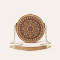 Crossbody Bags Simiaduo Multi-Element Retro Ethnic Style Elliptical Chain Bag For Women