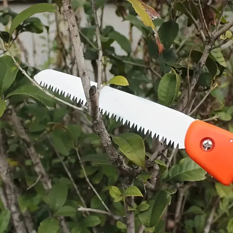 1pc Folding Pruning Saw Multi-purpose Gardening Folding Pruning Tools Outdoor Folding Saw For Logging Gardening Woodworking