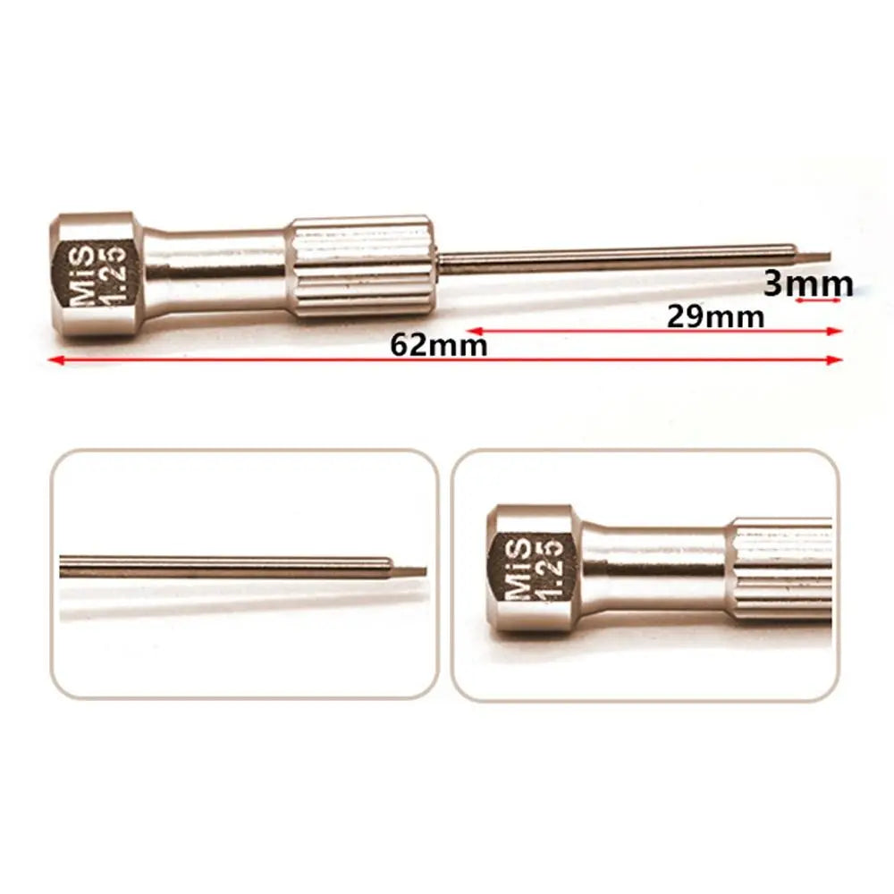 6.2cm Technician Screwdriver Stainless Steel DIY Micro Screwdriver Multiple Color Implant Dentist Instrument Dental Laboratory