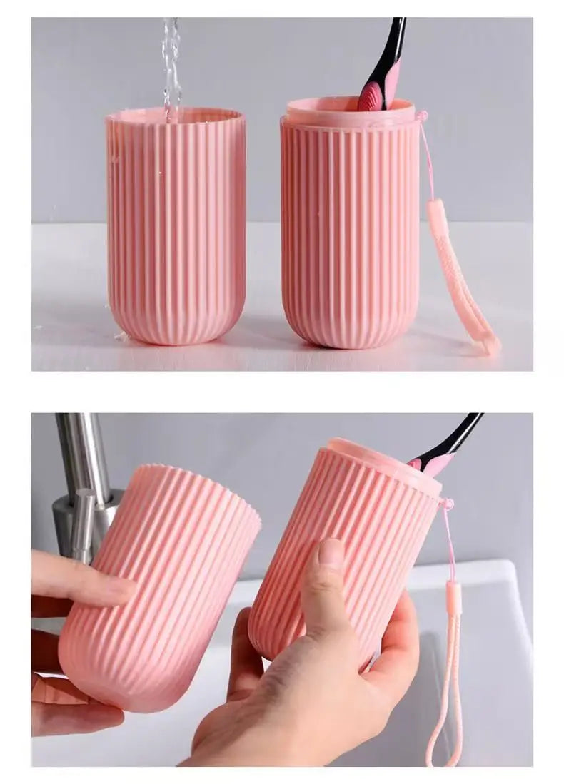 Portable Travel Toothbrush Case Toothpaste Holder Toothbrush Storage Box